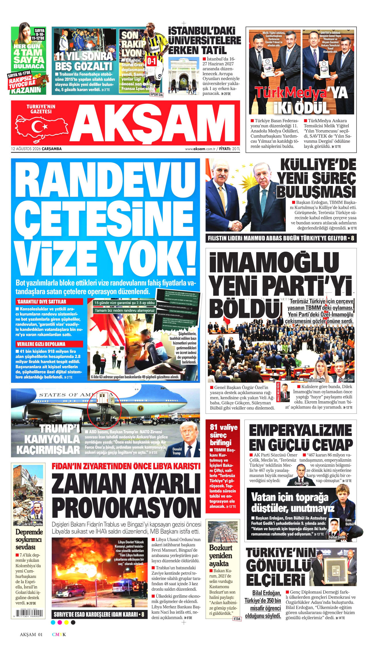 Akşam Manşet