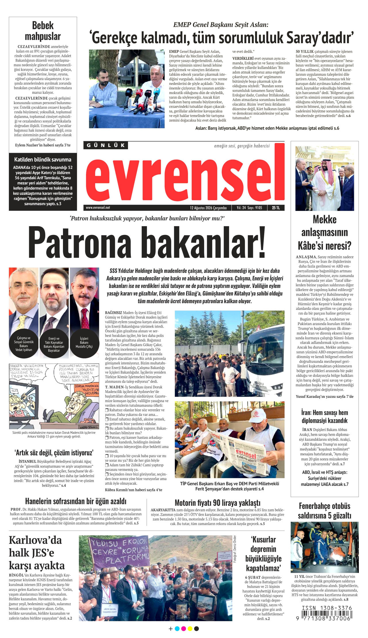 Evrensel Manşet