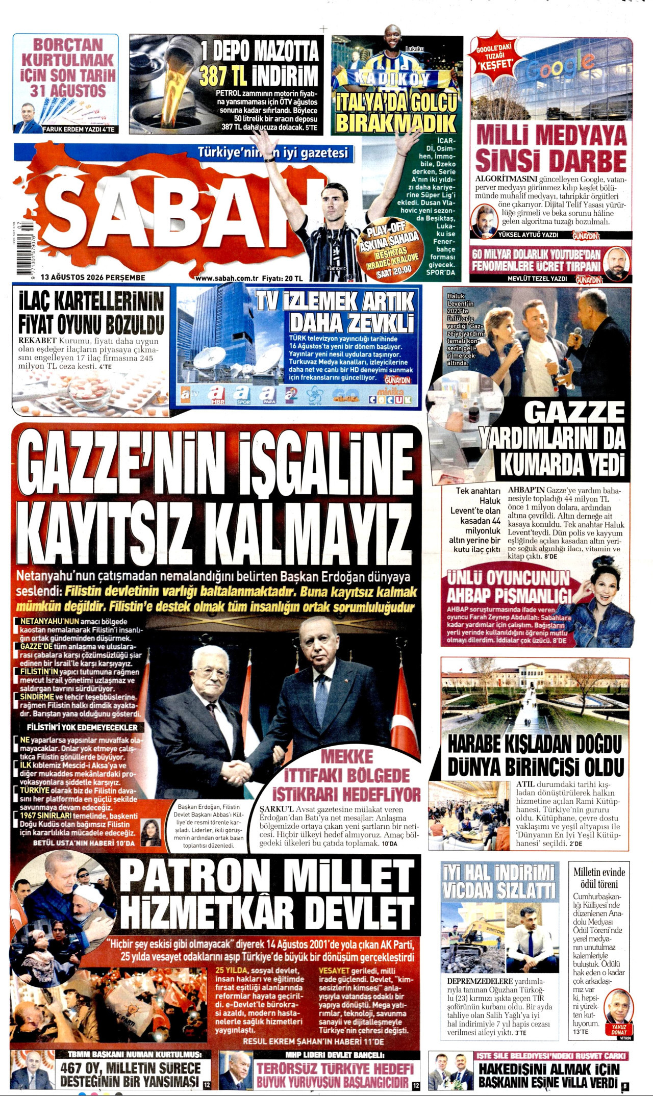 Sabah Manşet