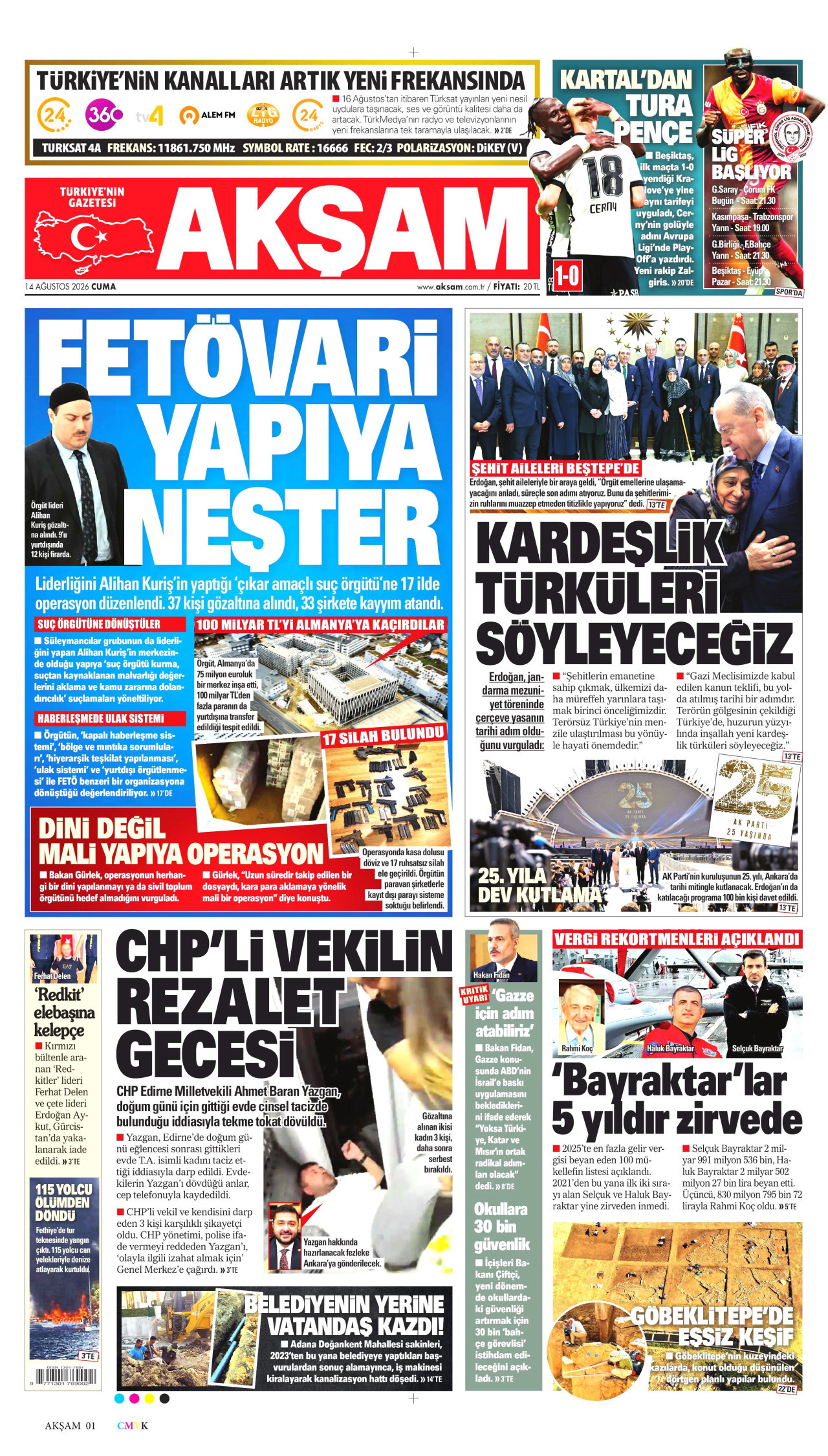 Akşam Manşet
