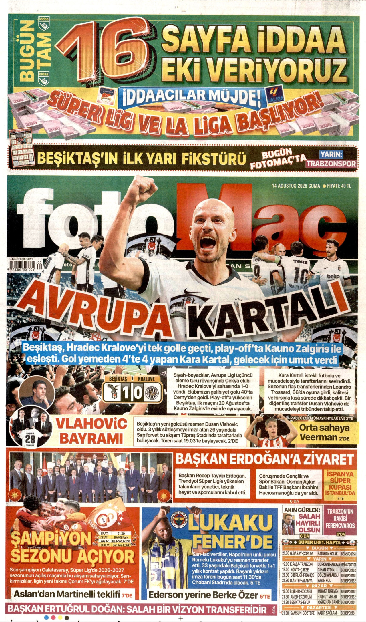 Fotomaç Manşet