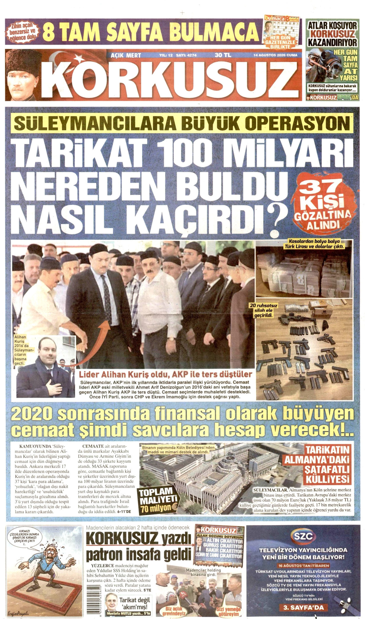 Korkusuz Manşet