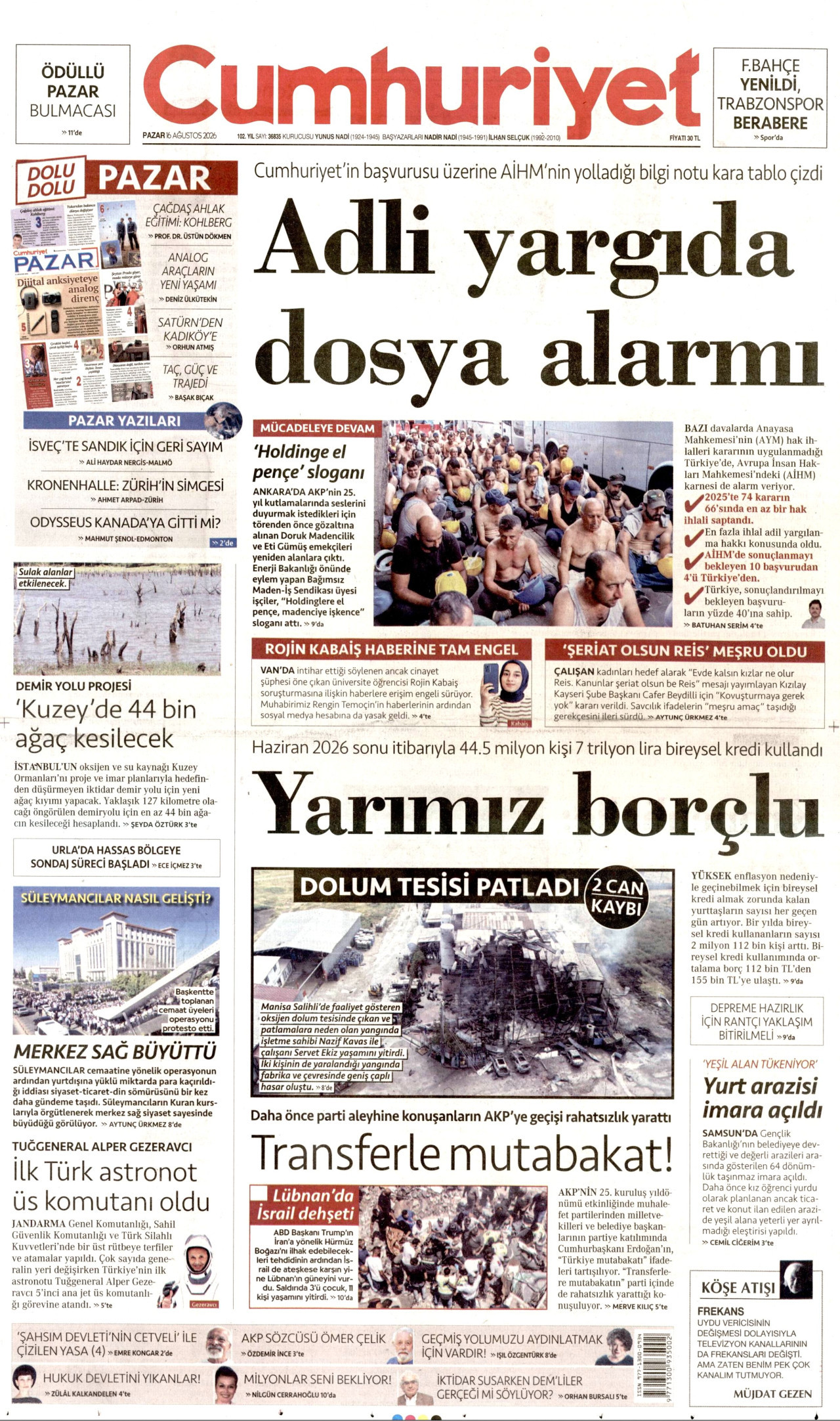 Cumhuriyet Manşet