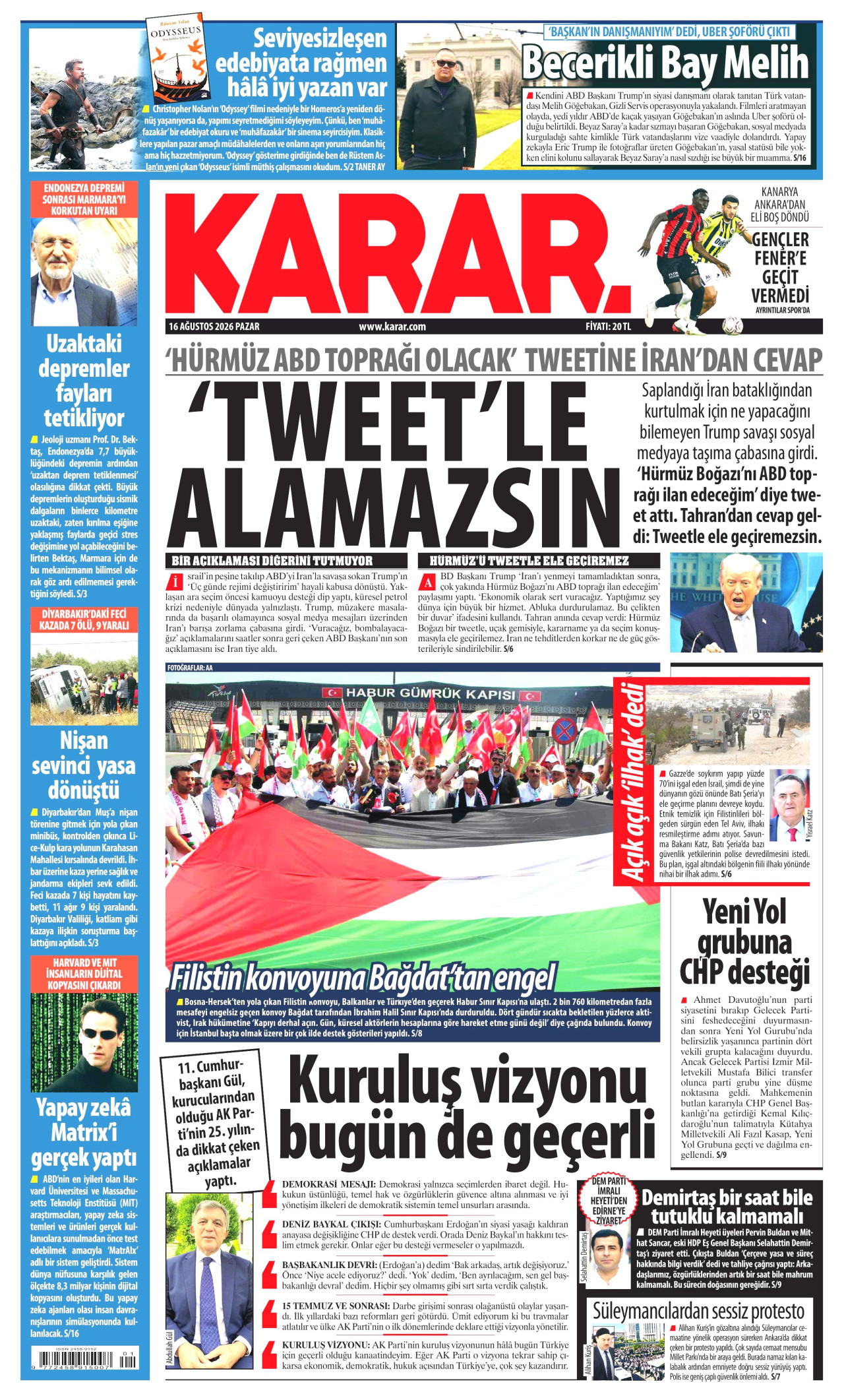 Karar Manşet
