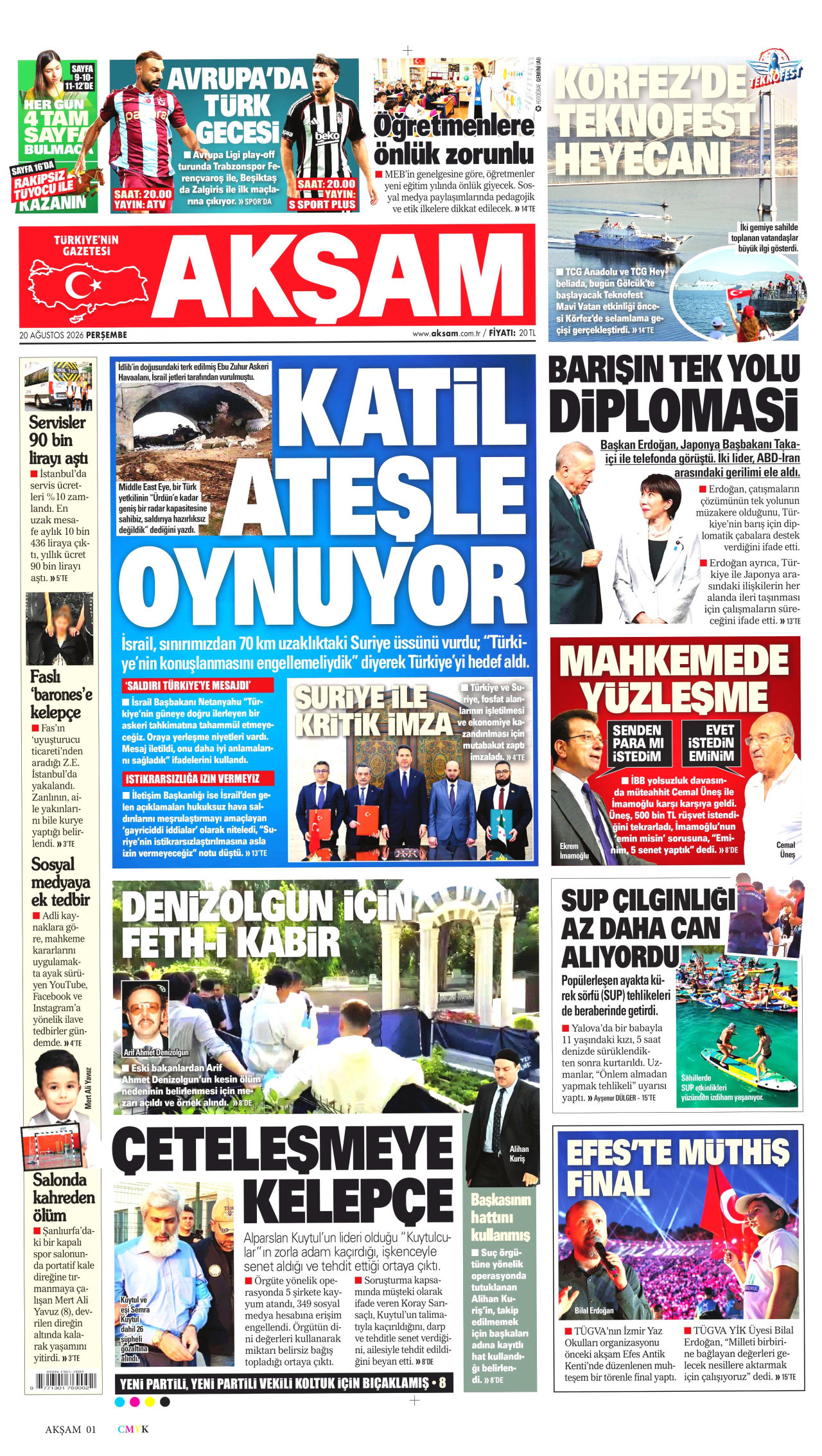 Akşam Manşet