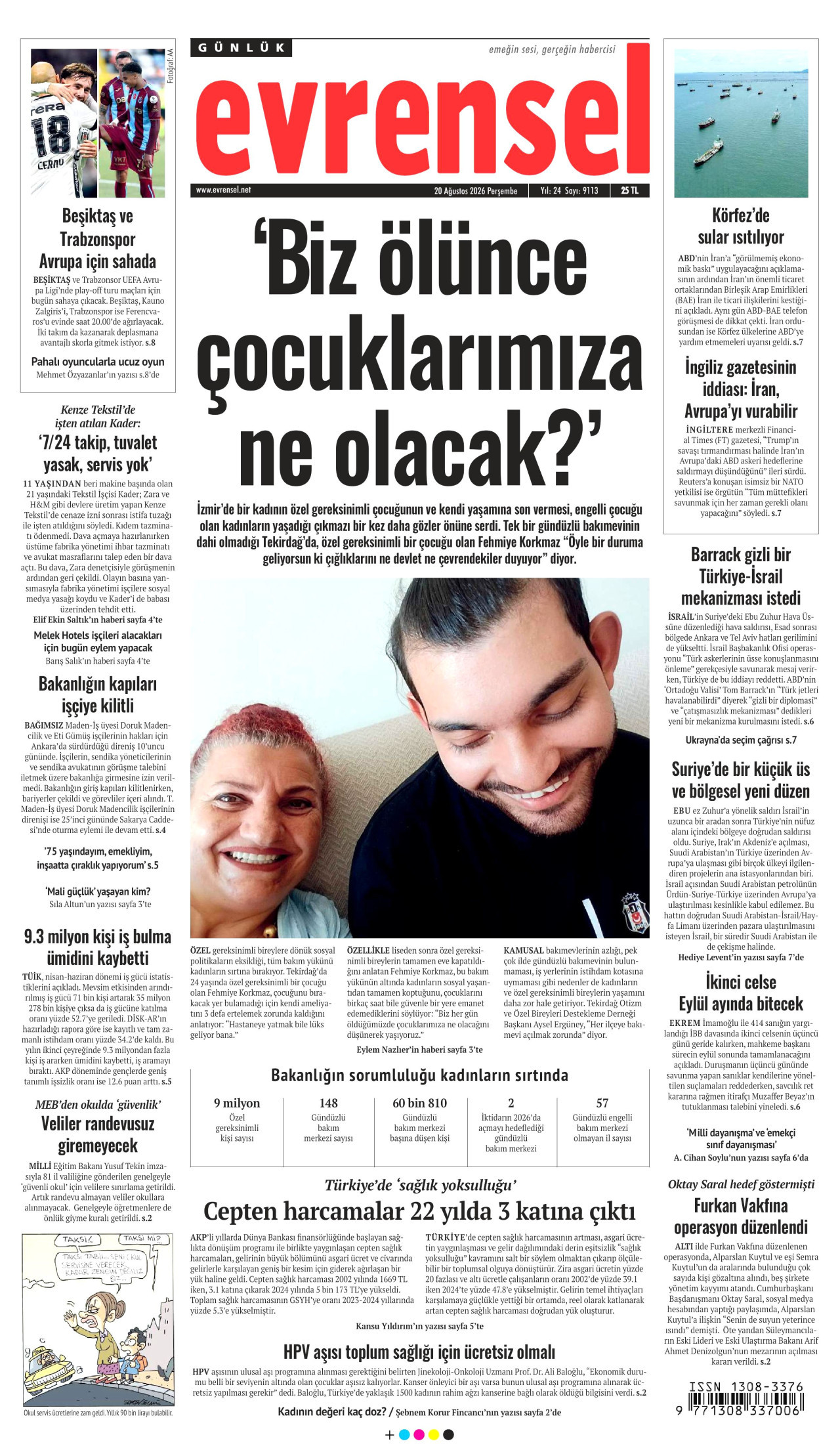Evrensel Manşet