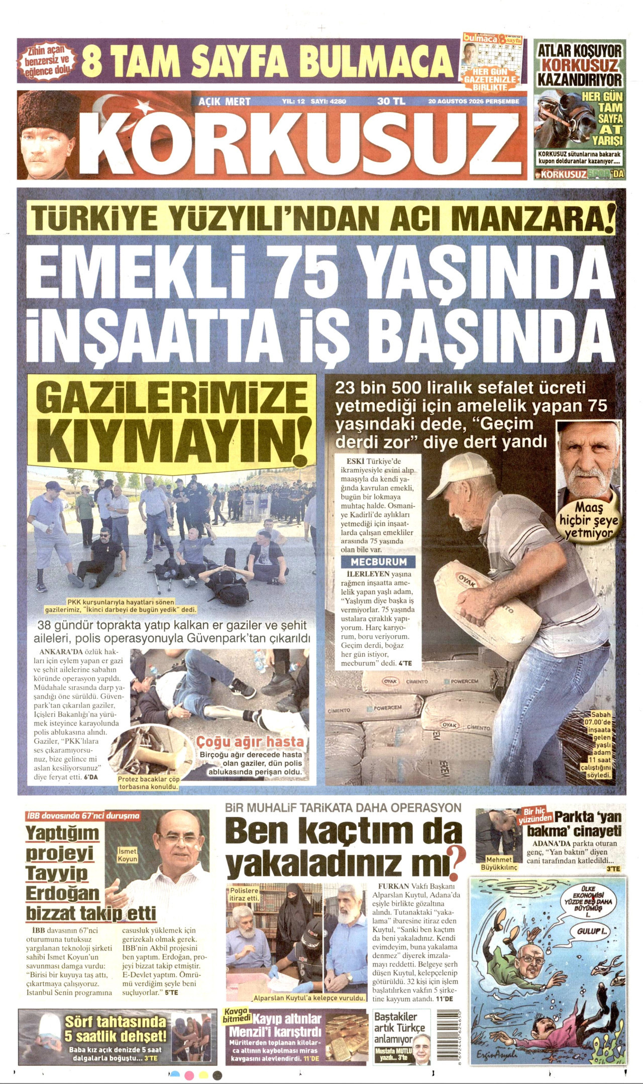 Korkusuz Manşet