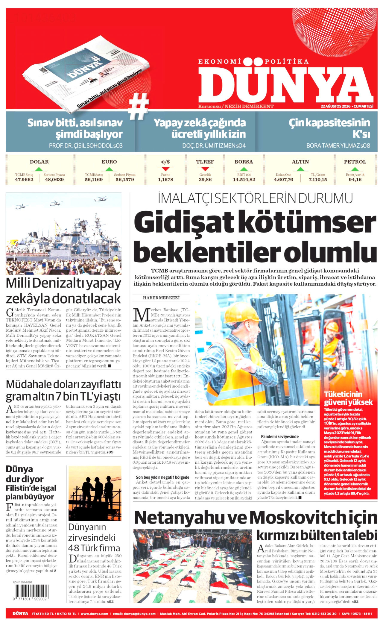 Dünya Manşet