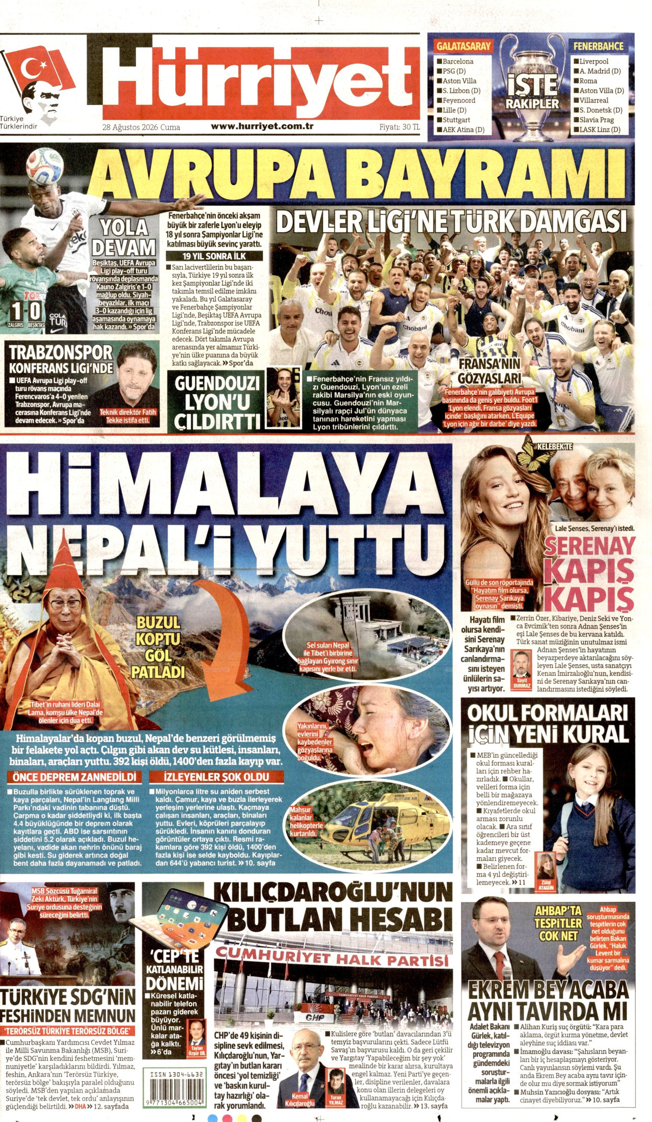 Hürriyet Manşet
