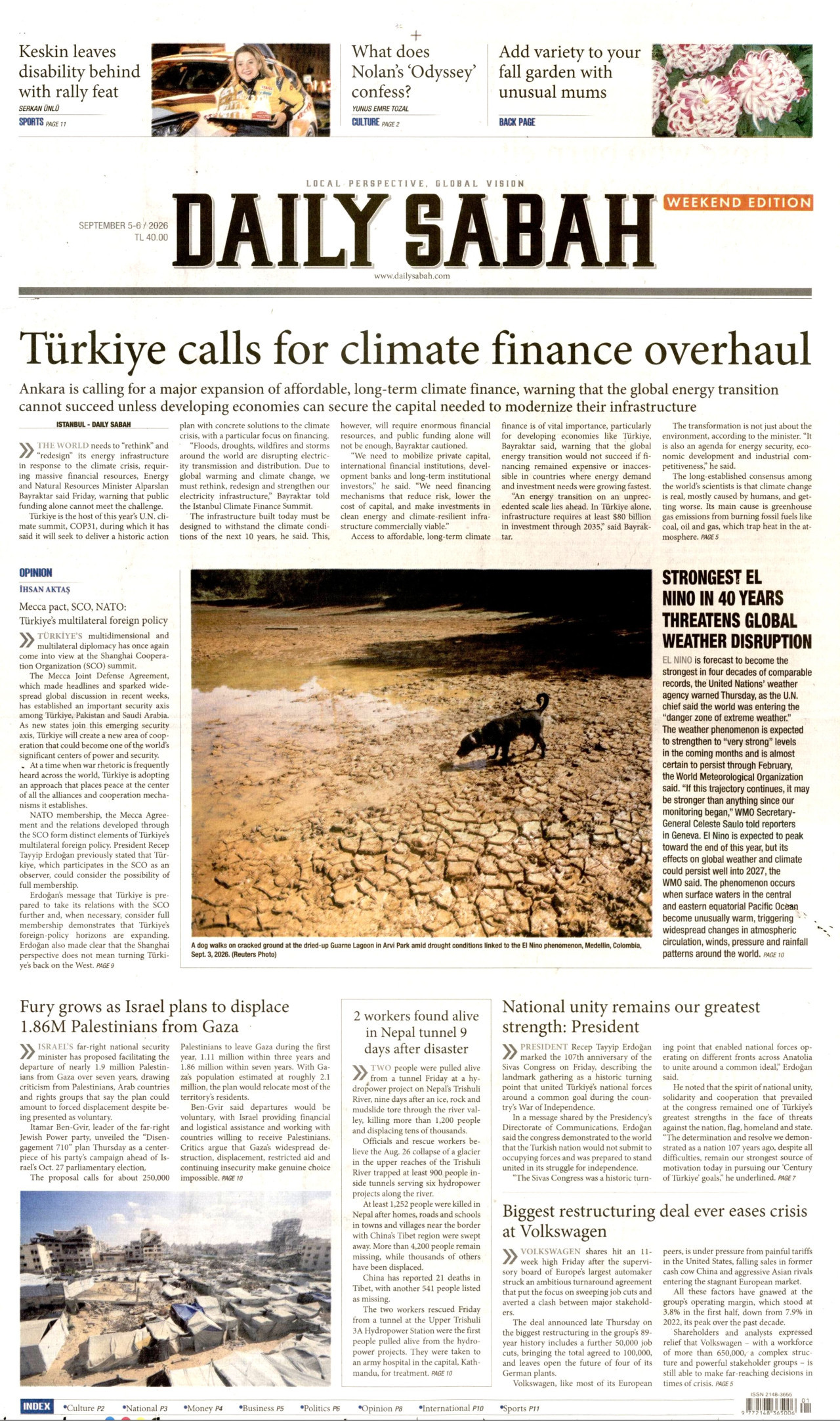 Daily Sabah Manşet