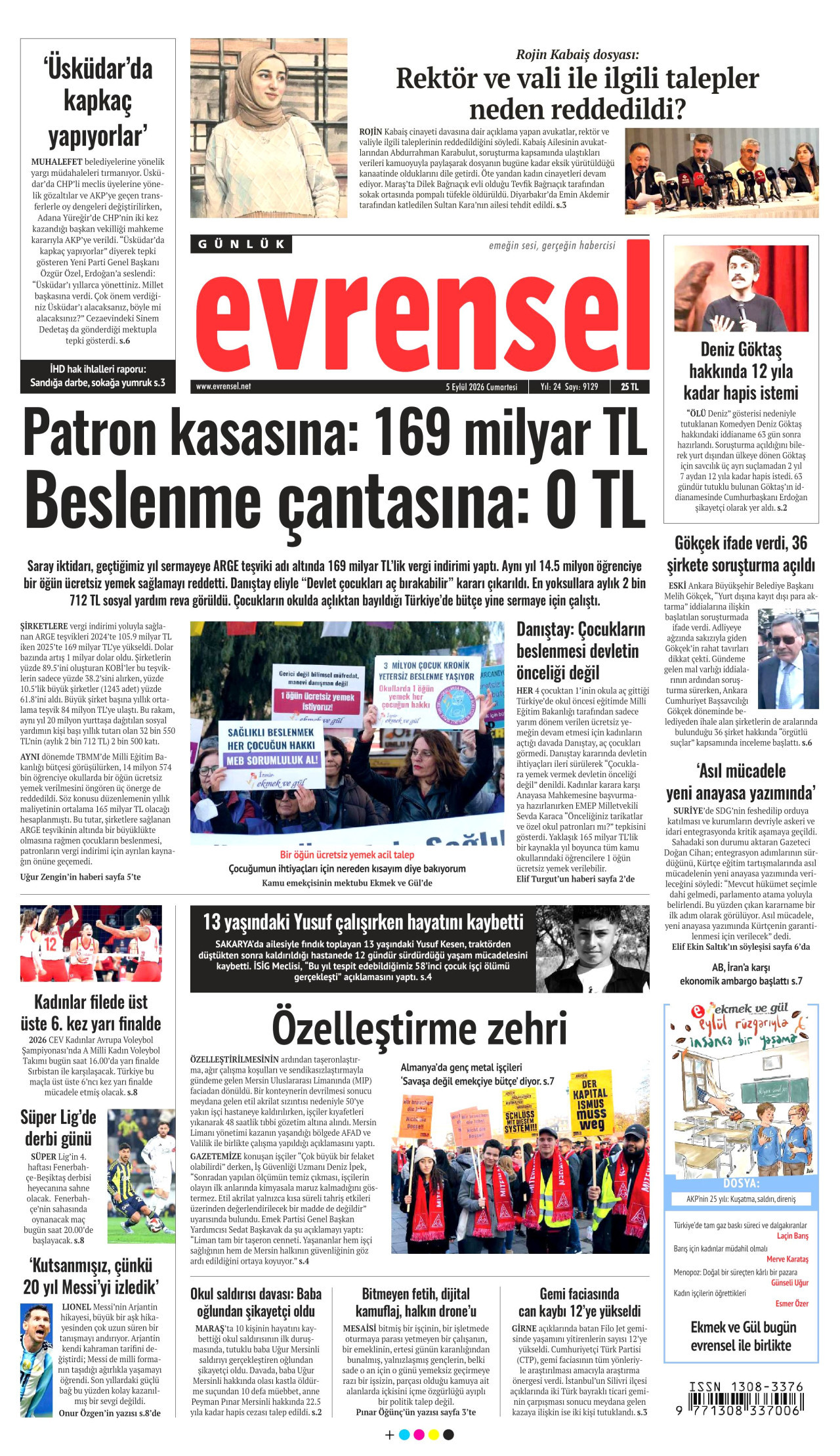 Evrensel Manşet