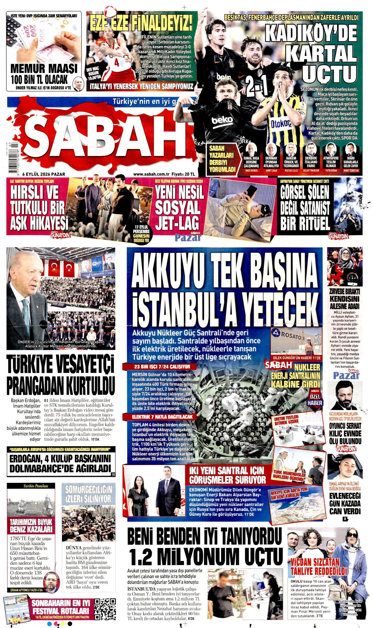 Sabah Manşet