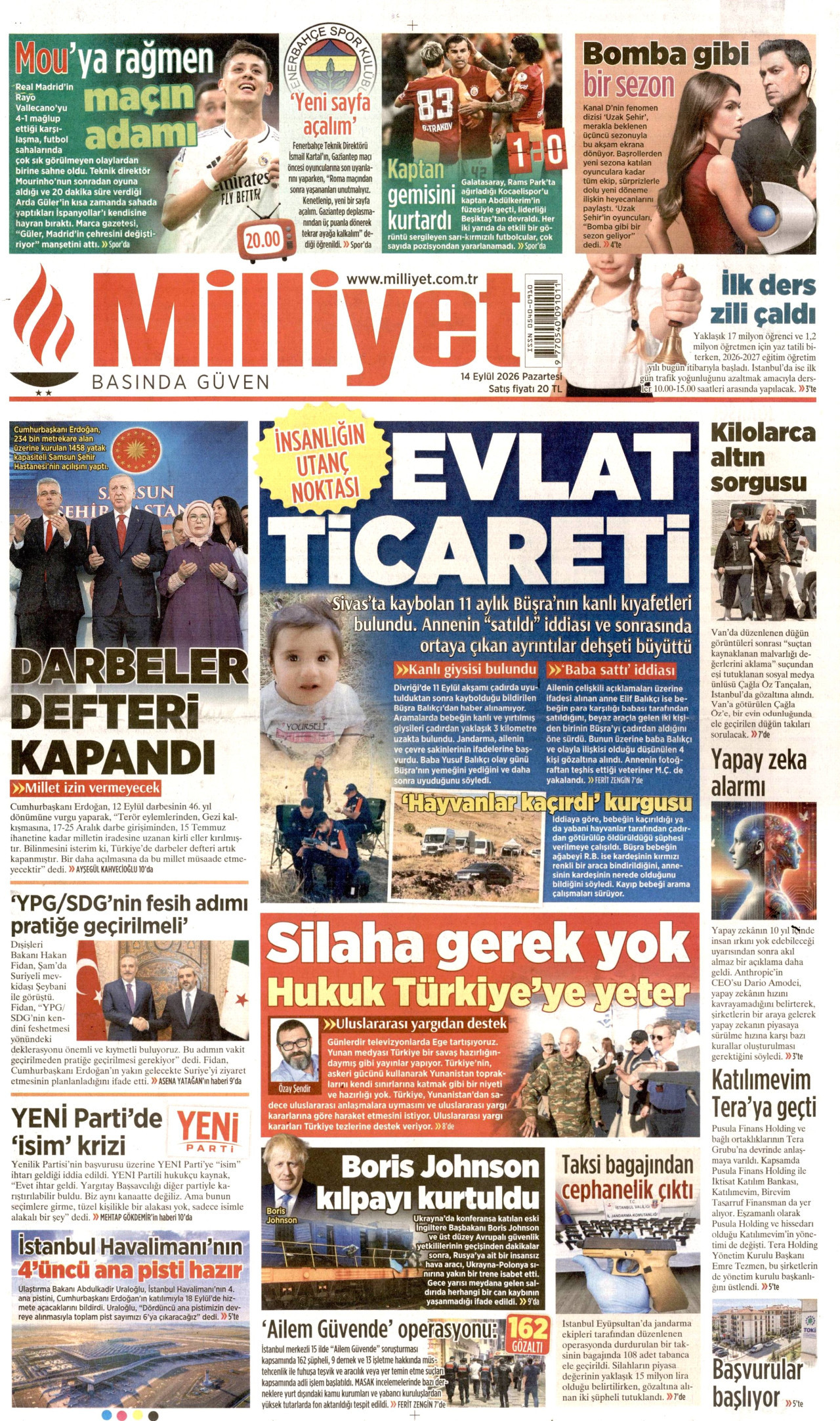 Milliyet Manşet