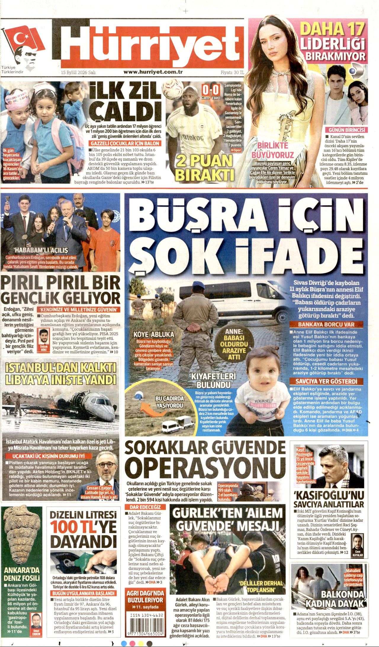 Hürriyet Manşet