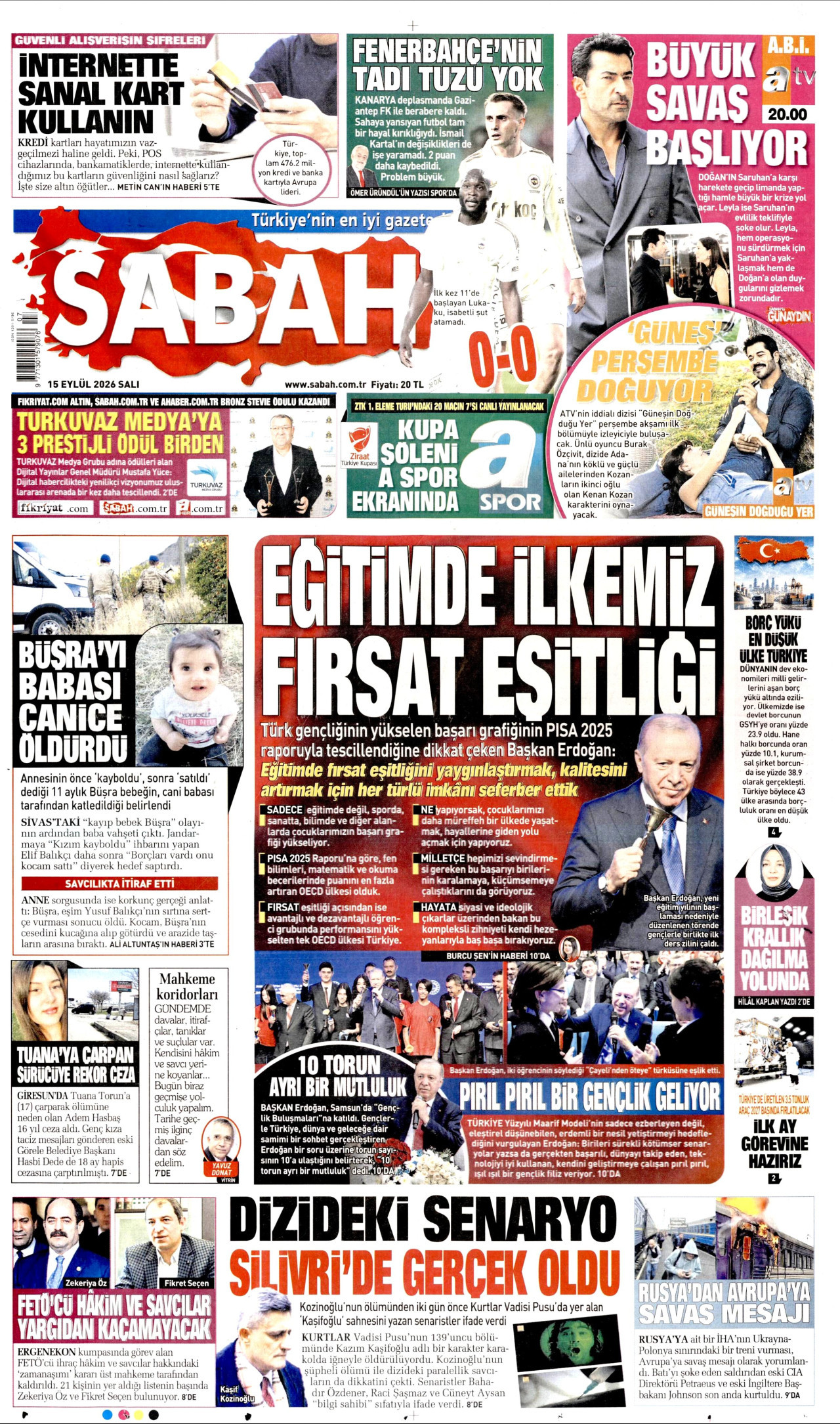 Sabah Manşet