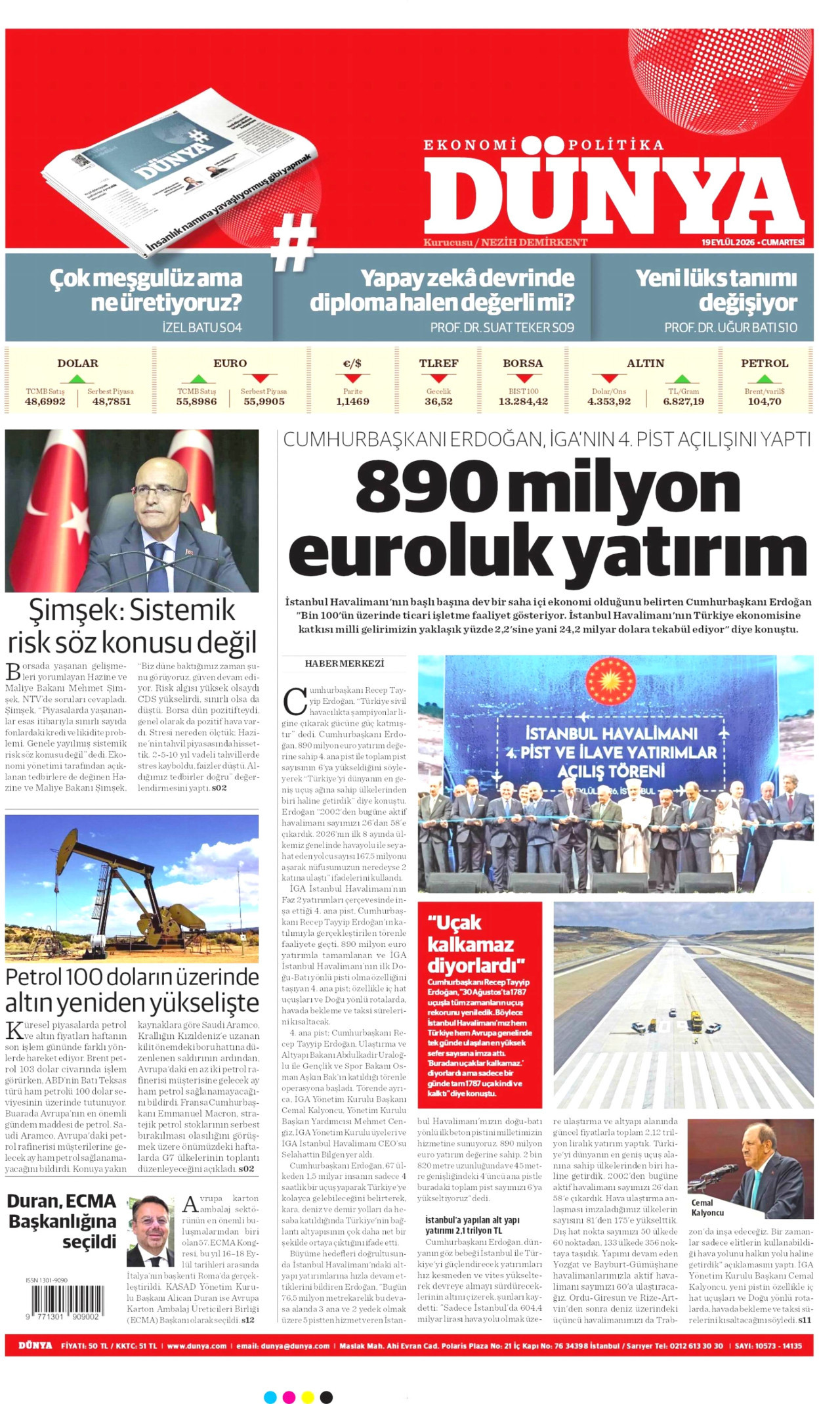 Dünya Manşet
